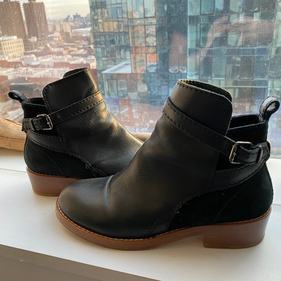 acne clover boots